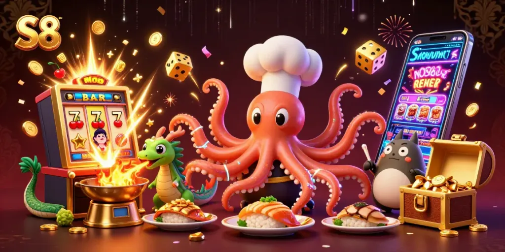 S8 offers an immersive casino experience with engaging characters and dynamic game elements.
