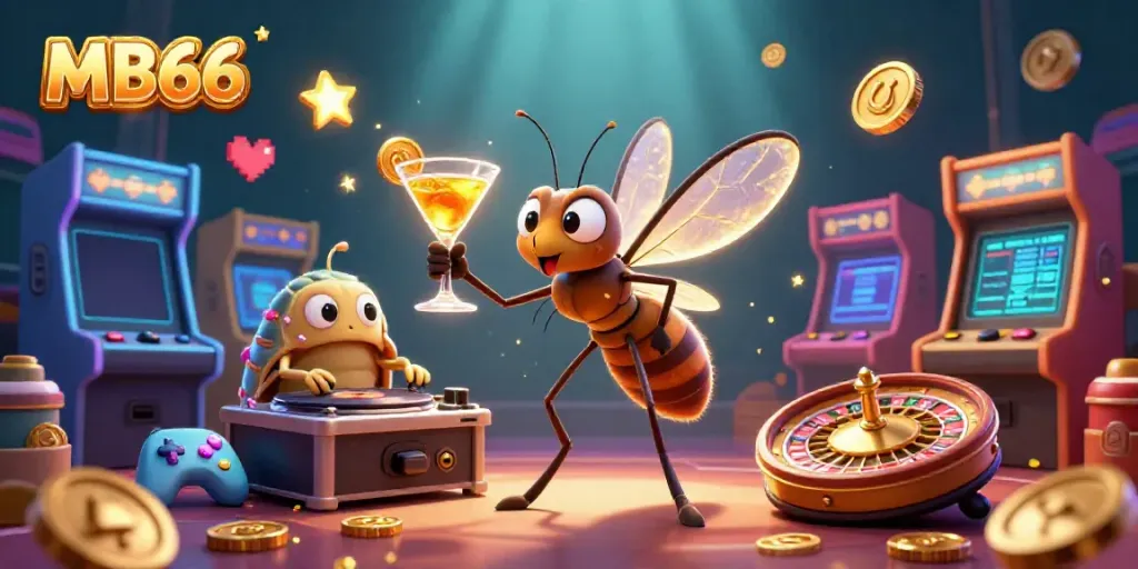 Experience the lively casino world with MB66, featuring dynamic characters and rich game elements.