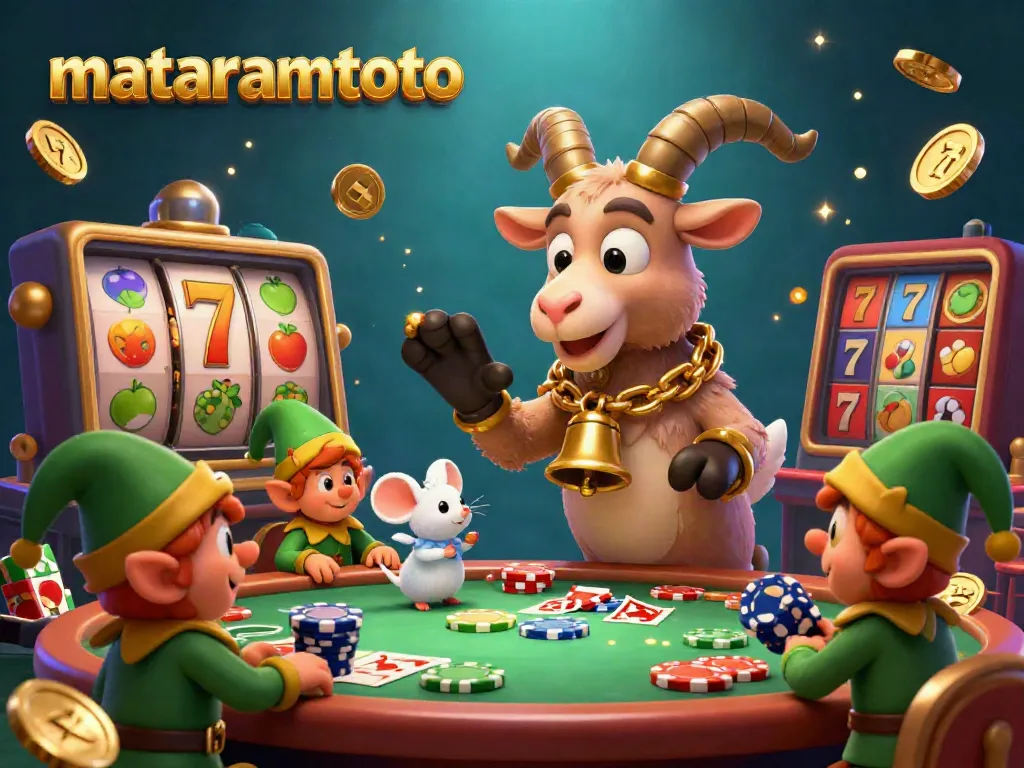 Experience the thrilling casino environment of mataramtoto with 3D characters and dynamic slot elements.