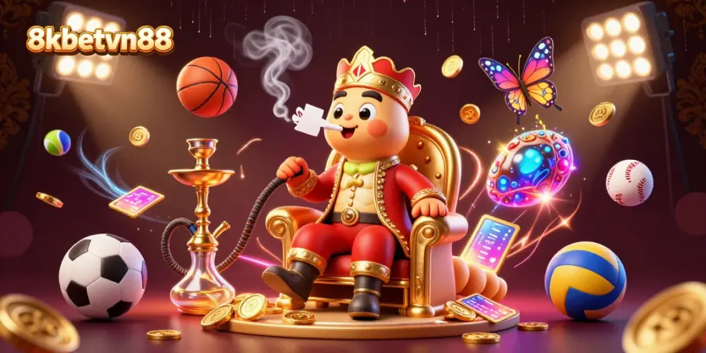 Bet big with 8xbetvn88 and win on thrilling casino games with lively 3D characters and sports elements.