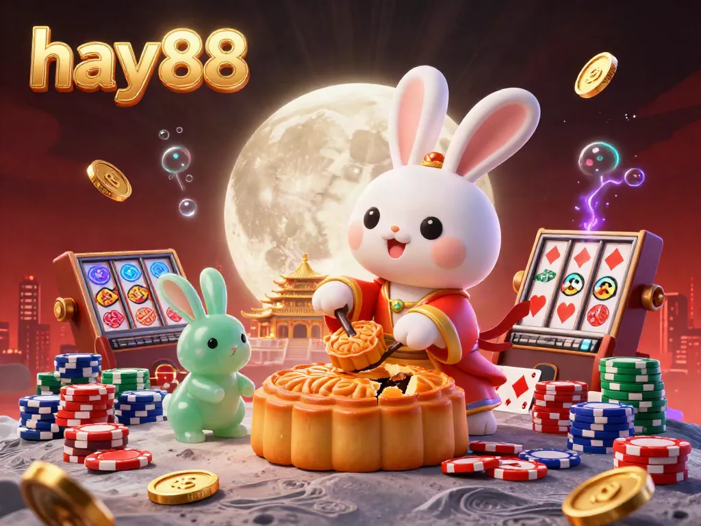 Experience the vibrant casino world of hay88 with playful characters and immersive game elements.
