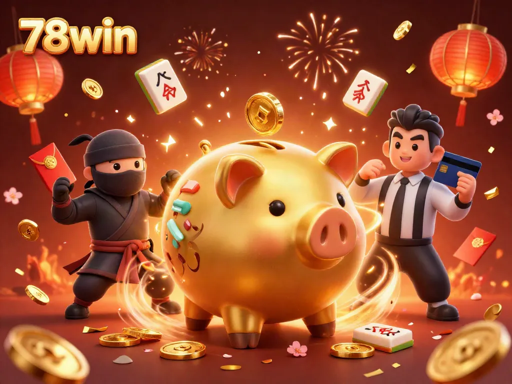 Experience the excitement of 78win with an exhilarating 3D casino showdown featuring dynamic characters.