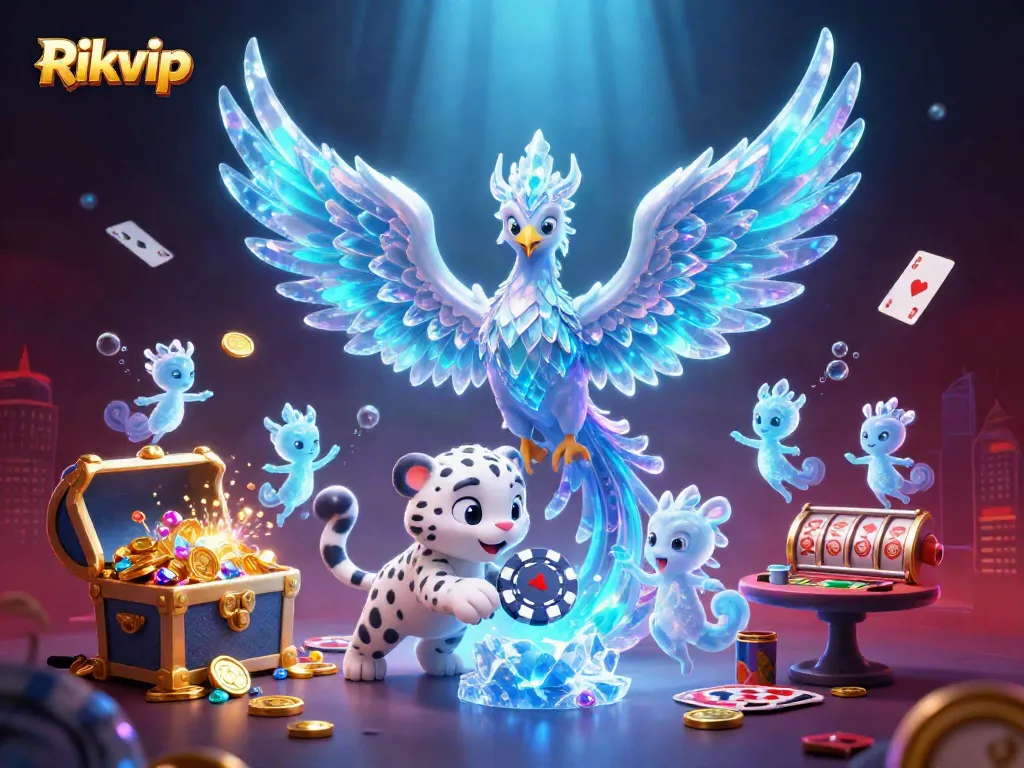 Experience the thrilling world of Rikvip with dazzling games, from slot machines to live poker.