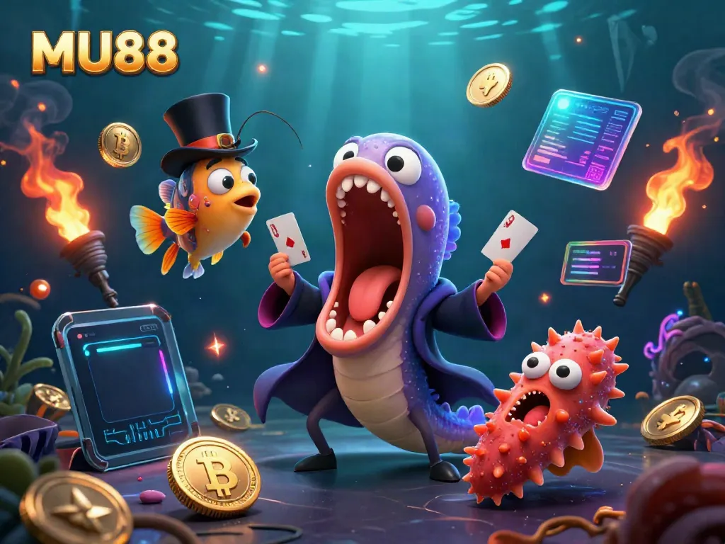 Experience thrilling card magic with MU88 featuring enchanting sea characters.