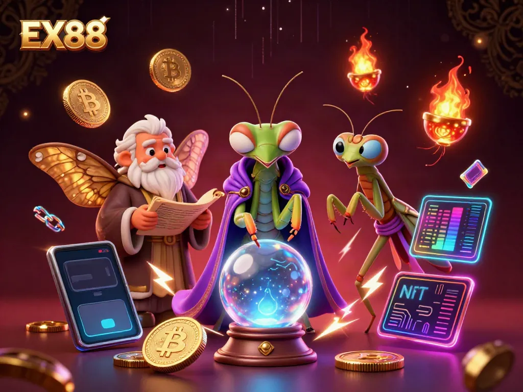 Engage with EX88's thrilling casino adventure featuring mystical elements and cryptocurrency.