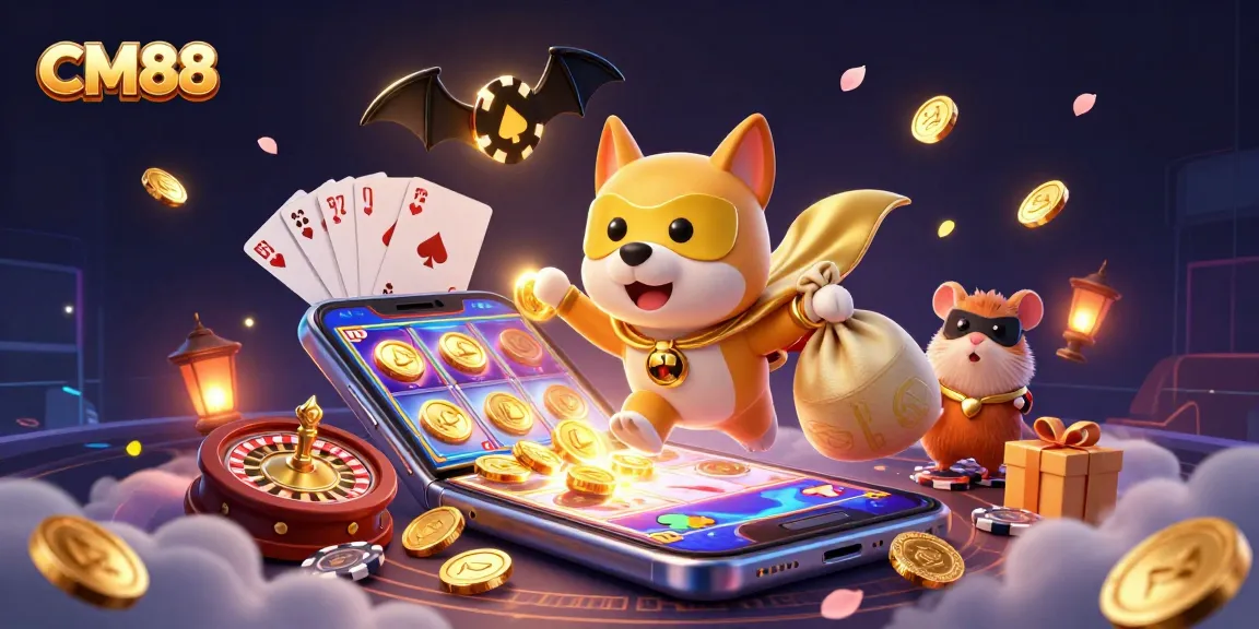 Experience thrilling wins with CM88 in an action-packed 3D casino adventure!
