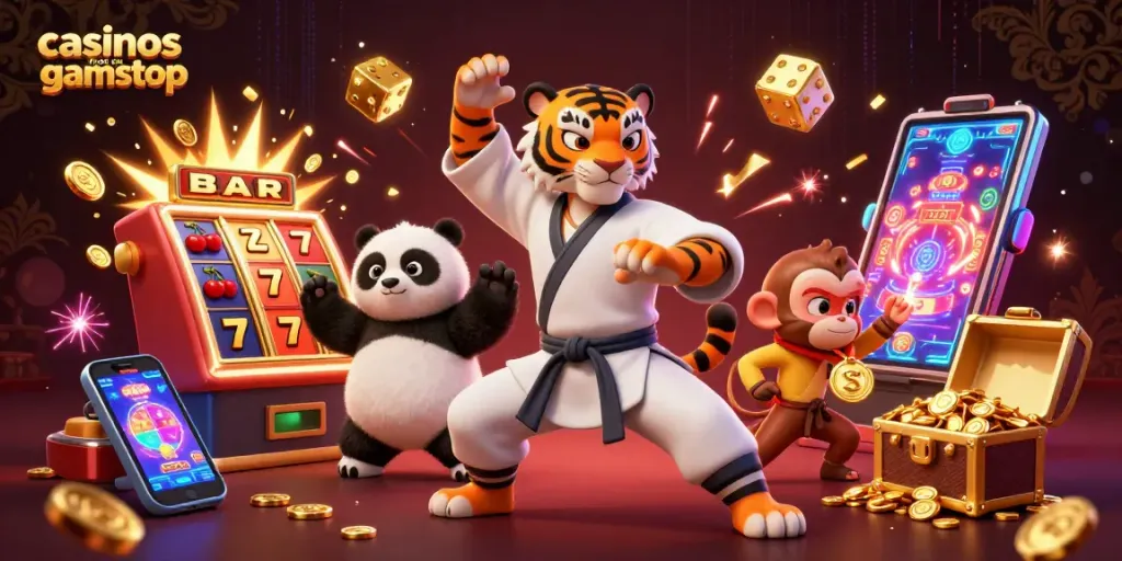 Experience thrilling gameplay at casinos not on gamstop with dynamic 3D characters and slot machines.