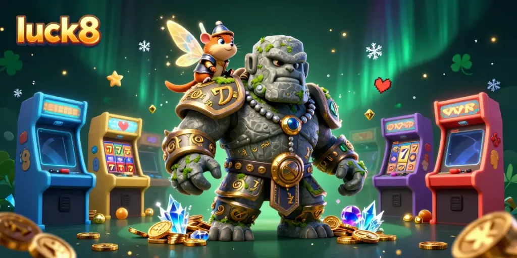 Experience thrilling gameplay at luck8 with colorful slots, dynamic characters, and magical effects.