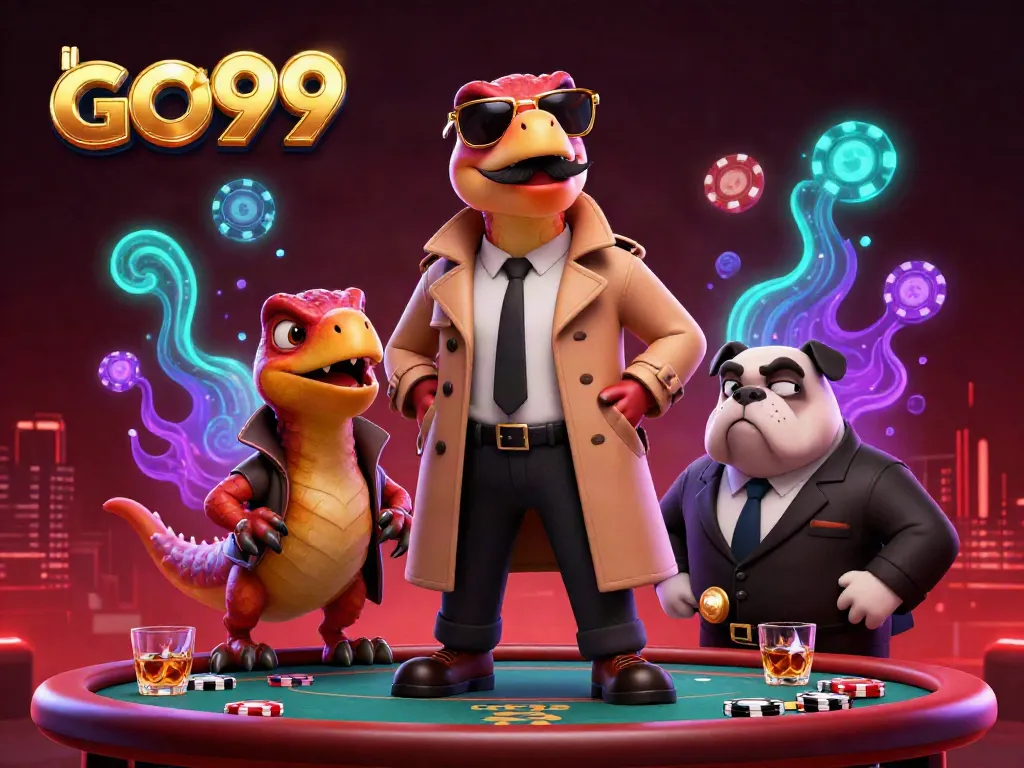 Experience exciting gameplay at link GO99 as colorful raptors try to sneak into a VIP zone.