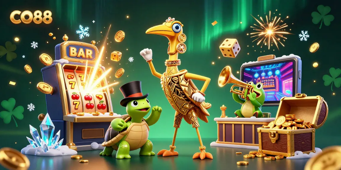 Experience thrilling wins with CO88 at a vibrant online casino featuring rich 3D characters and dynamic gaming elements.