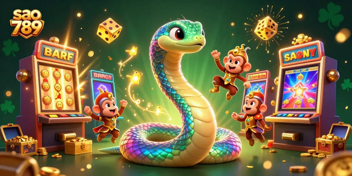 Spin the reels at sao 789 with vibrant symbols and dynamic 3D elements creating a thrilling casino experience.